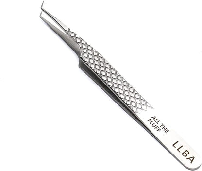 LLBA Lash Tweezer Professional Volume False Lash Application Tool | Multi Shapes & Purposes Tweezers | Non-Slip Grip Tweezers for Volume, Isolation & Classic Lashes Galaxy, Move It Classic