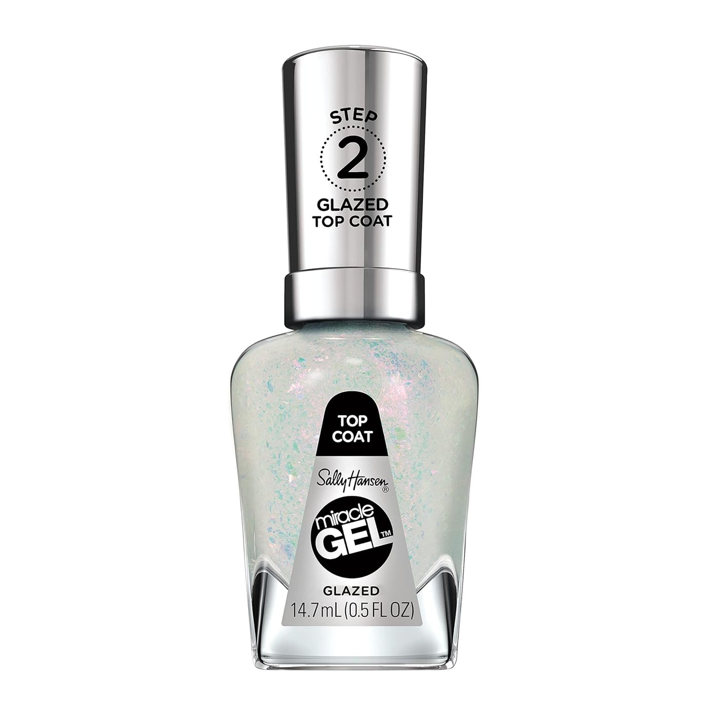 Sally Hansen Miracle Gel Glazed Top Coat - 0.5 fl oz